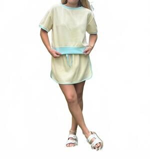 NEW KATYDID chelsea top in yellow blue